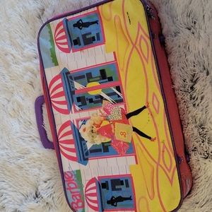 Barbie kid vinyl suitcase